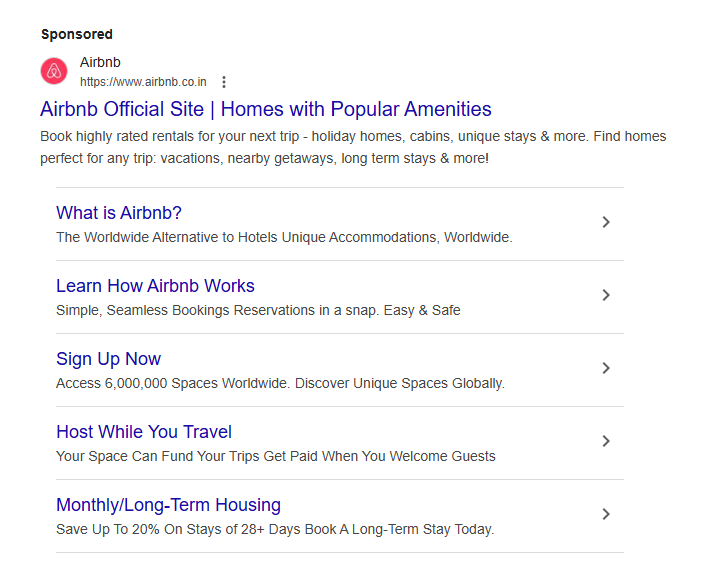 Airbnb Sponsored Post