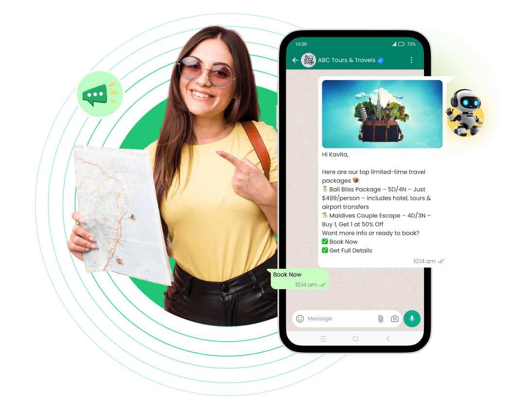 Travel Industry- Targeted Promotions with WhatsApp Bulk Messages