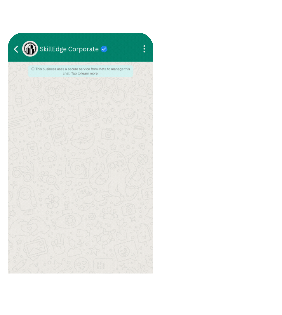 WhatsApp Chatbot for Corporate Training Services