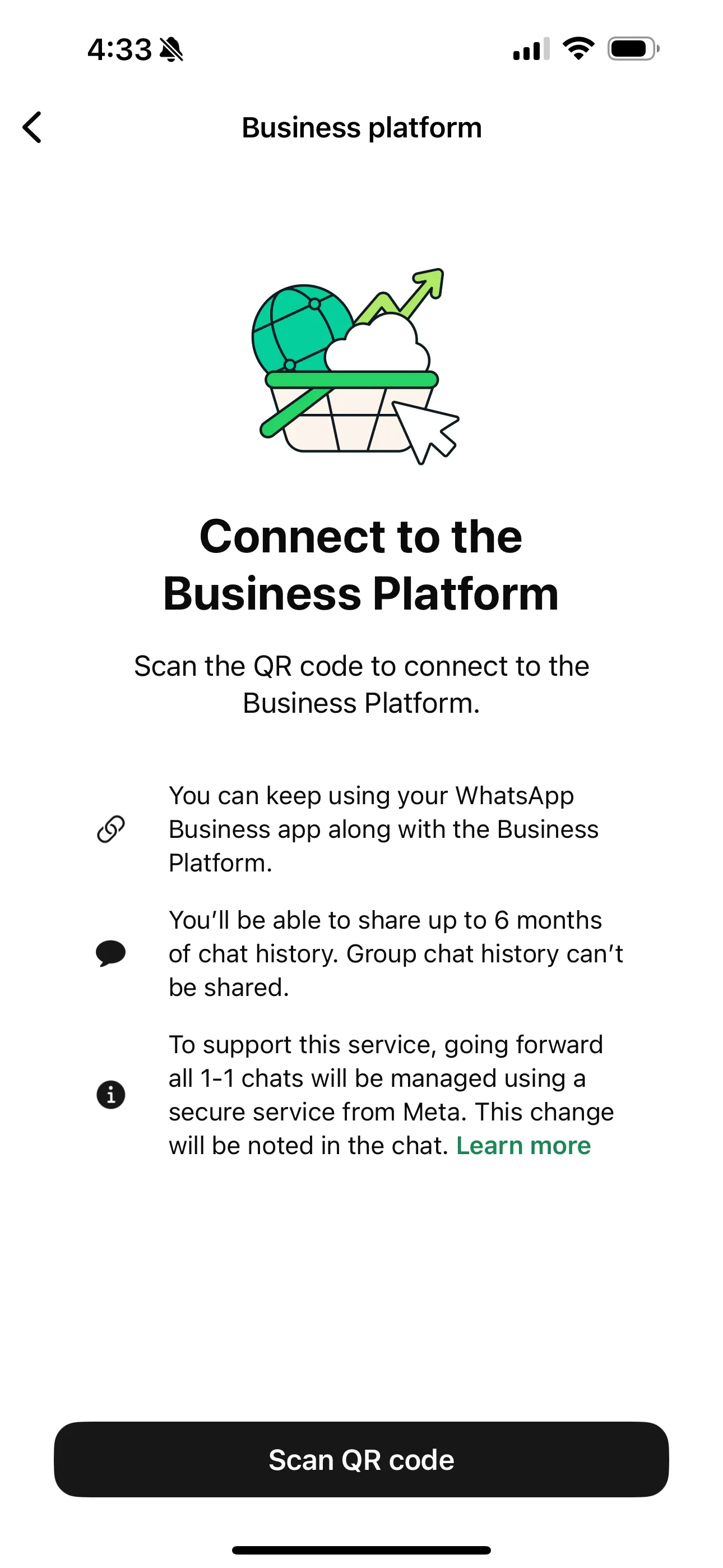 Tap to share WhatsApp Business App Messaging History Tap to share WhatsApp Business App Messaging History