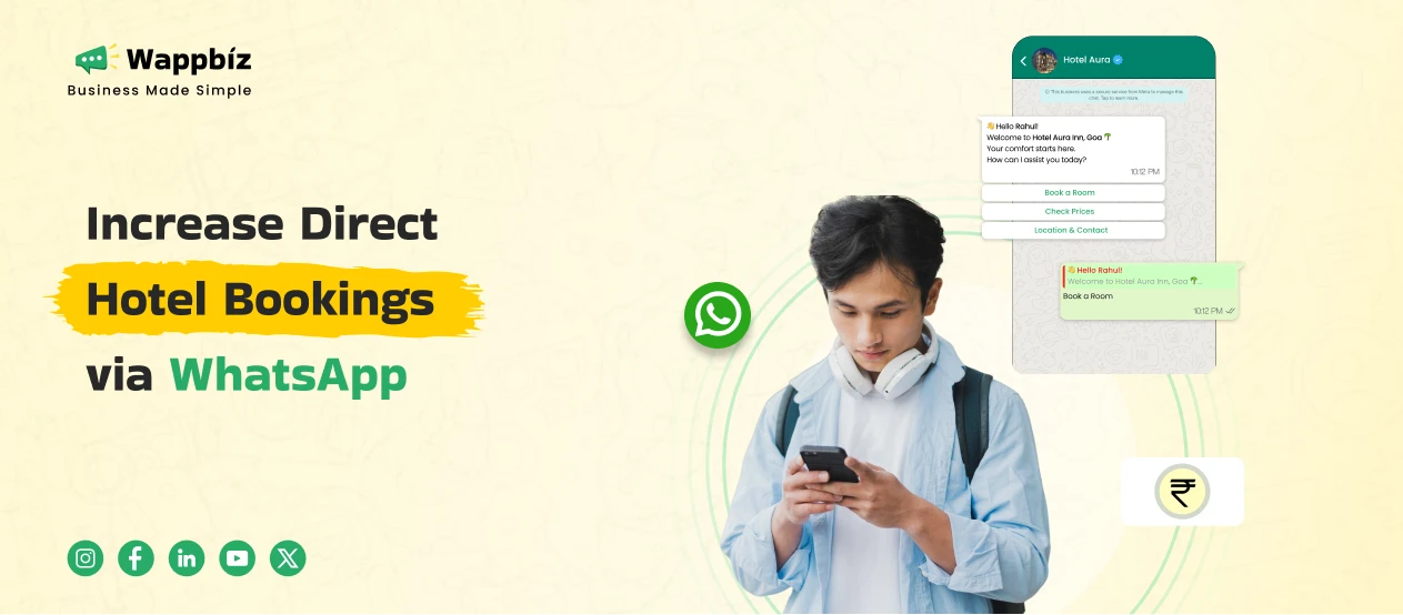 WhatsApp Business for Hotels