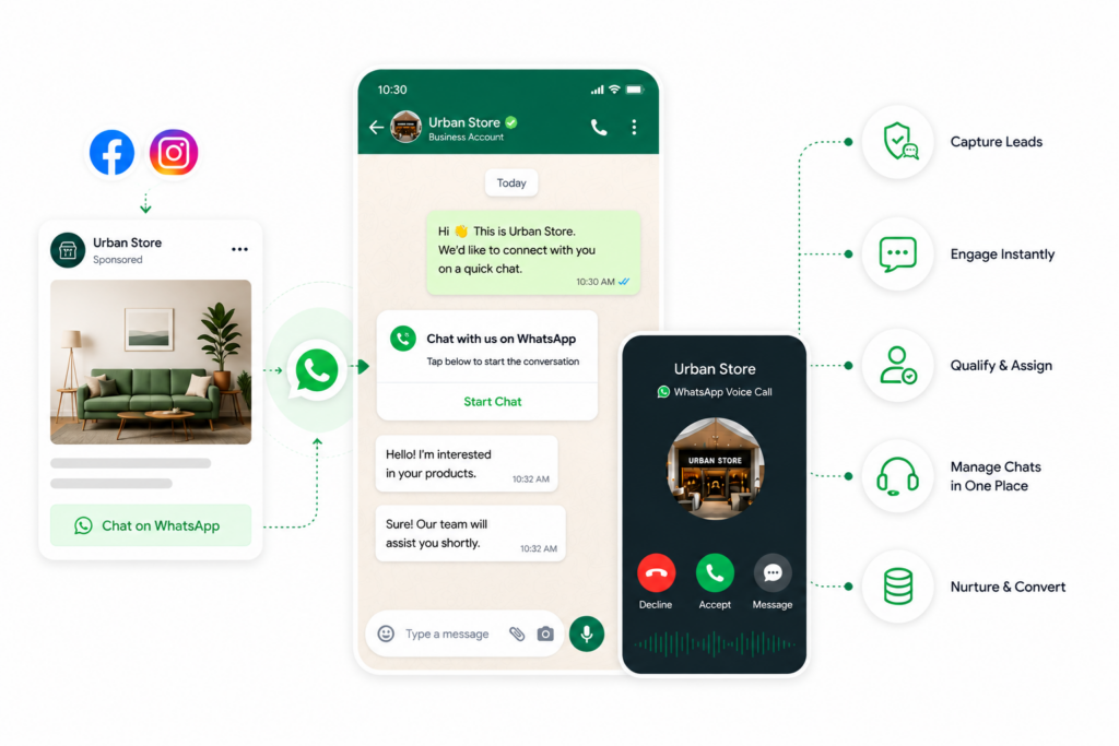 Click to whatsapp Ads